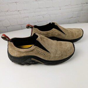 Merrell Taupe Slip-On Hiking Shoes Size 7.5